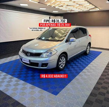 NISSAN TIIDA 1.8 S 16V FLEX 4P MANUAL NISSAN TIIDA 1.8 S 16V FLEX 4P MANUAL